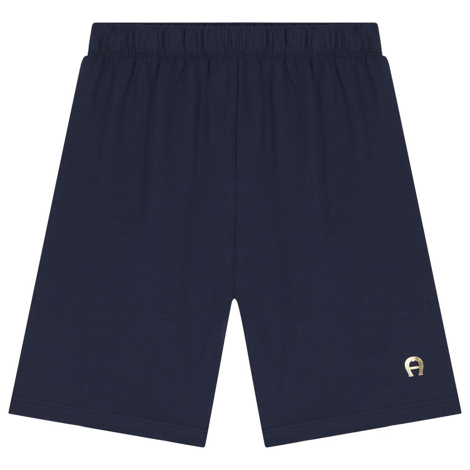 Boys White & Navy Blue Logo Pyjamas, 1, hi-res