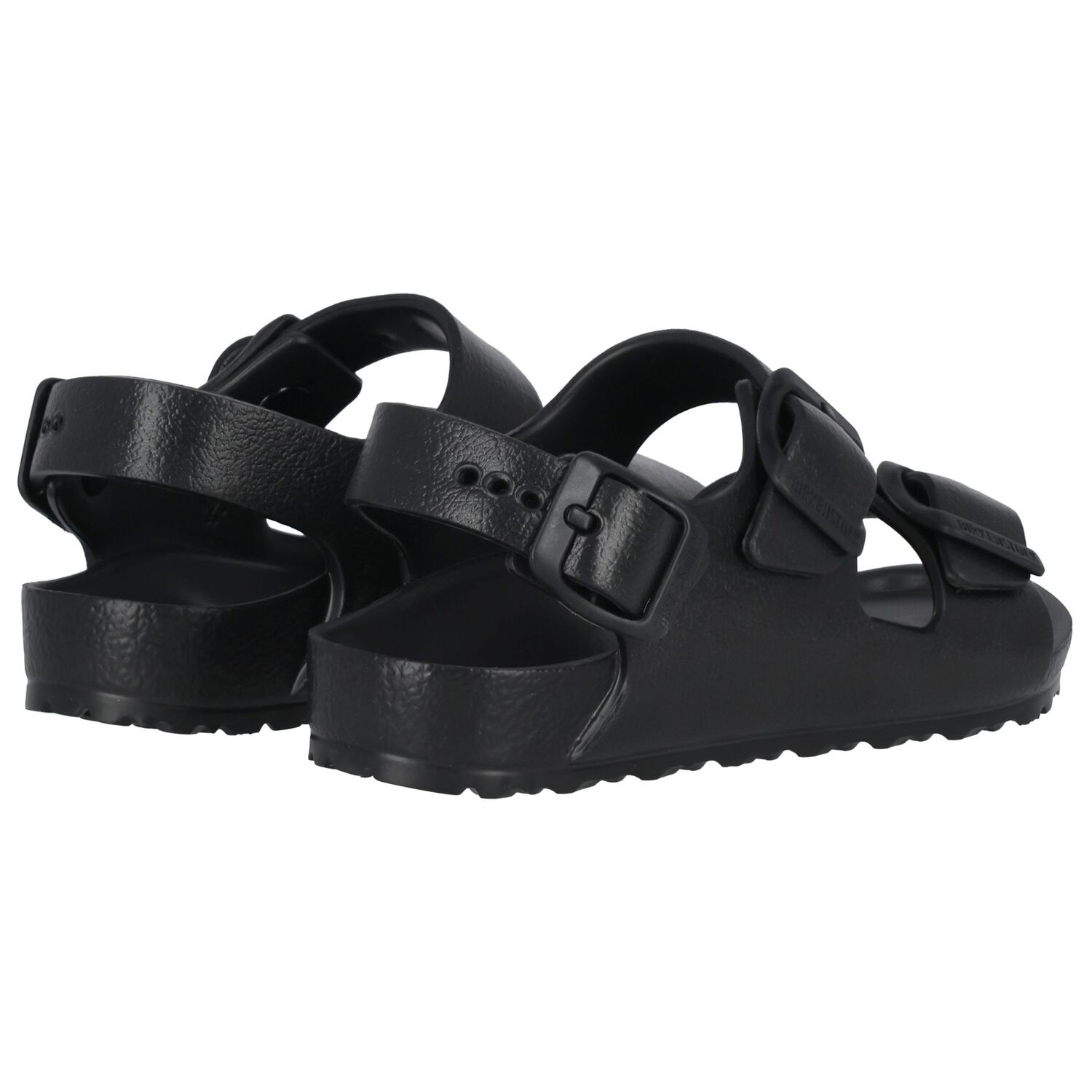 Black Logo Milano Eva Sandals, 1, hi-res image number null