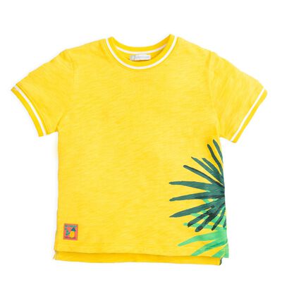 Boys Yellow & Green T-Shirt