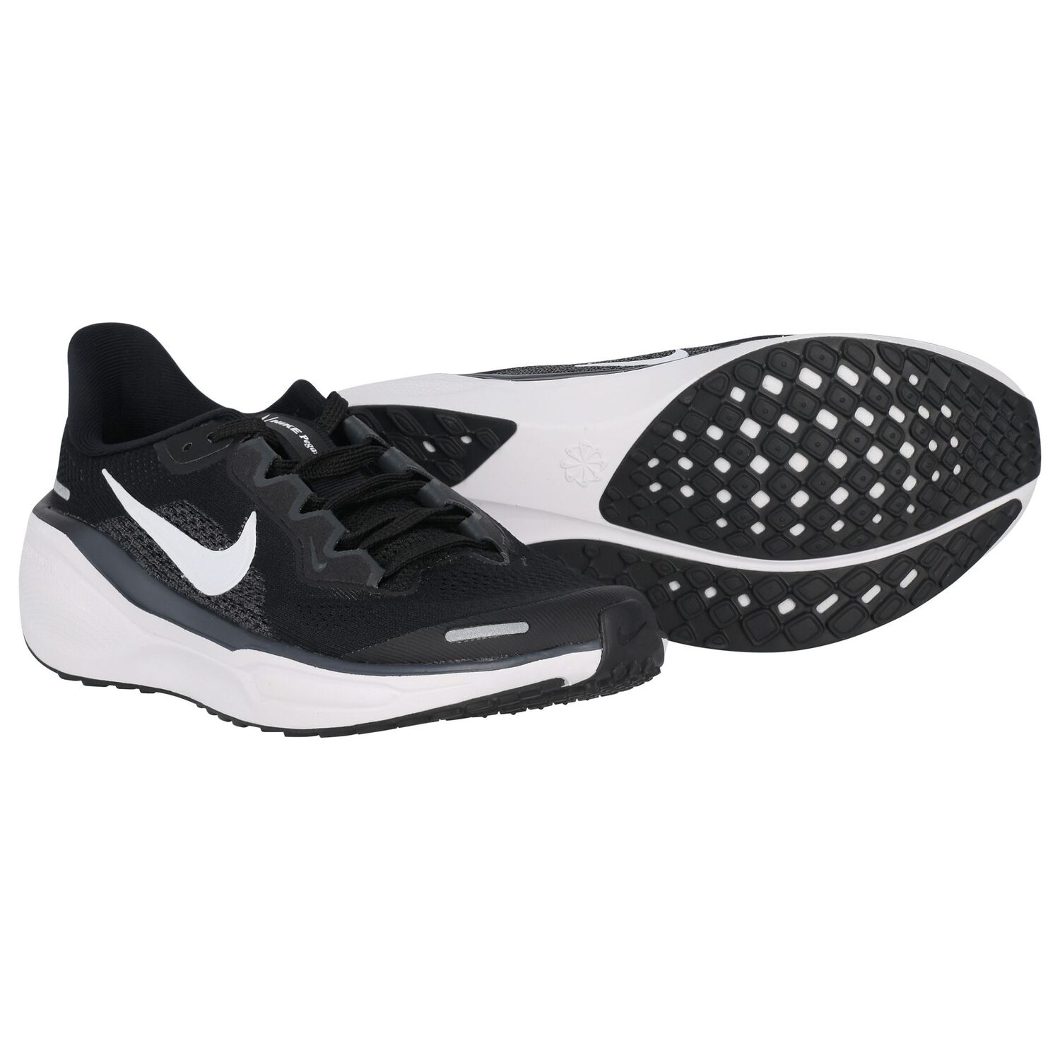 Black & White Air Zoom Pegasus 41 Trainers, 1, hi-res