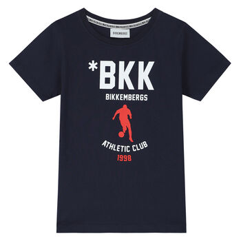 Boys Navy Logo T-Shirt