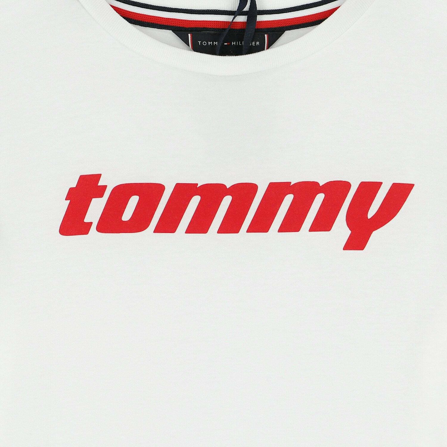 Boys White Logo T-Shirt, 1, hi-res image number null