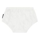 Baby Girls White & Pink Logo Dress Set, 1, hi-res