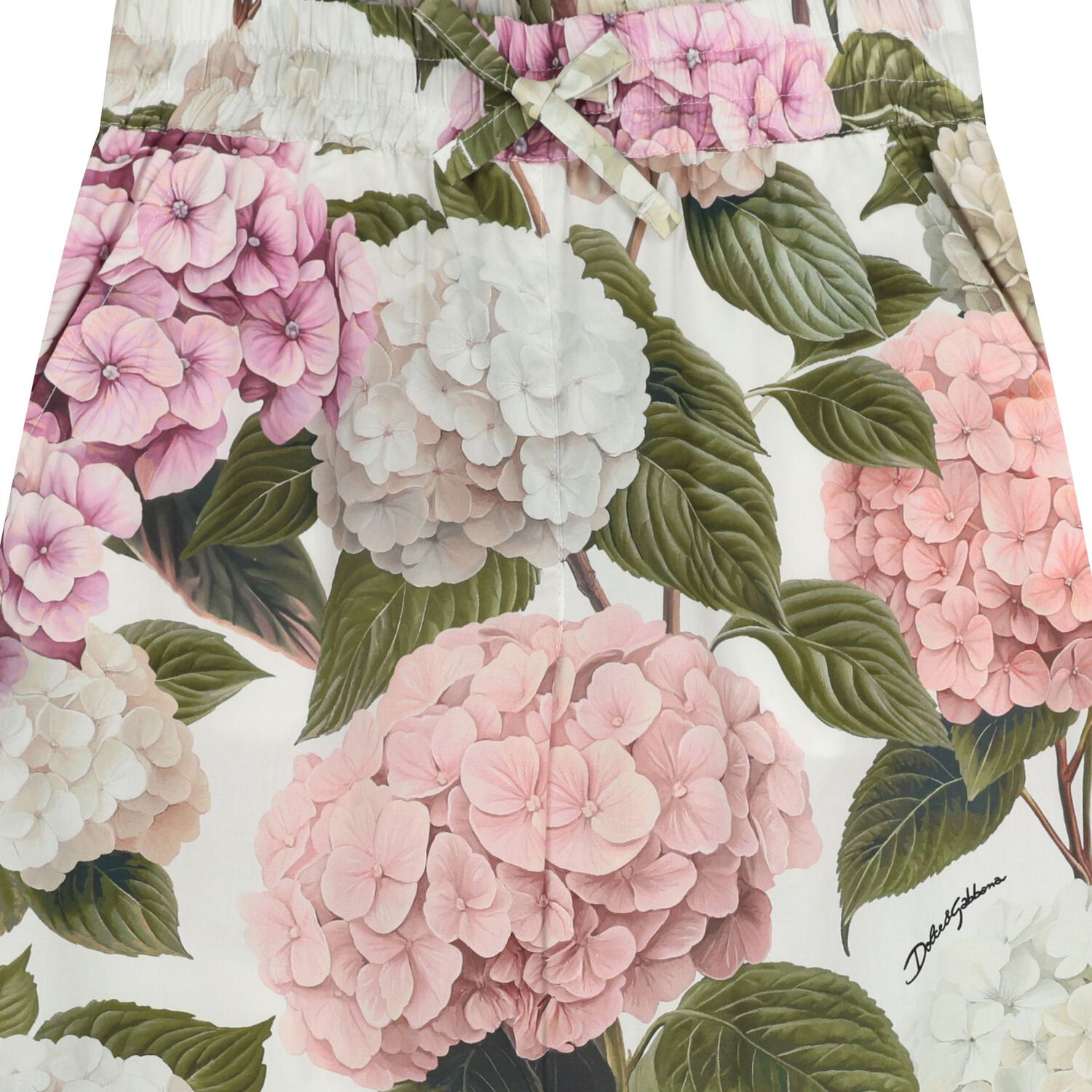 Girls Multi-Coloured Flower Floral Trousers, 1, hi-res
