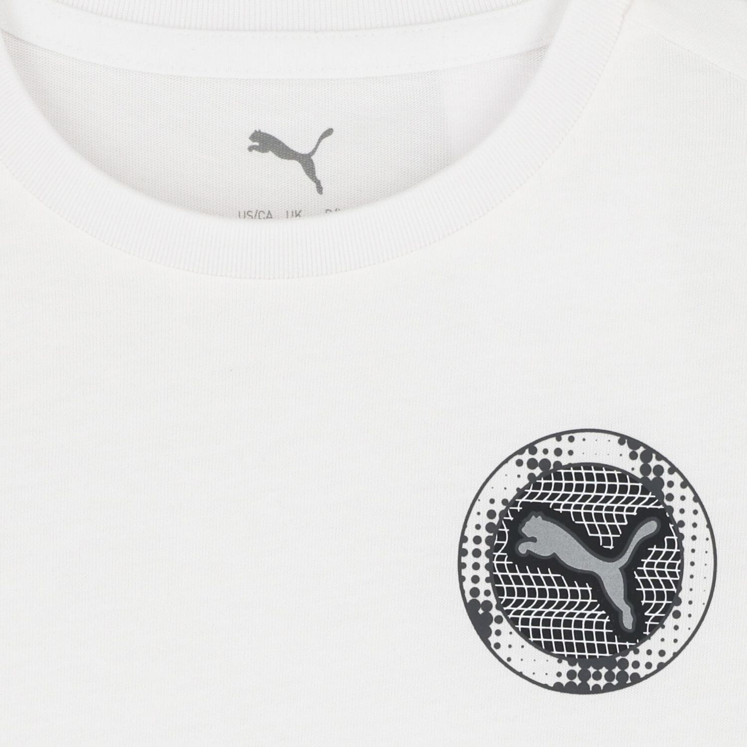 Boys White Logo T-Shirt, 1, hi-res