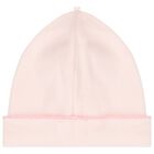 Baby Girls Pink Bow Babygrow Set, 1, hi-res