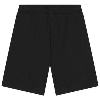 Boys Black Logo Shorts