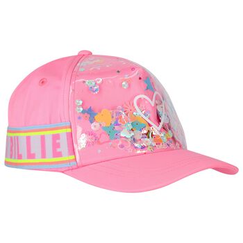 Girls Pink Logo Cap