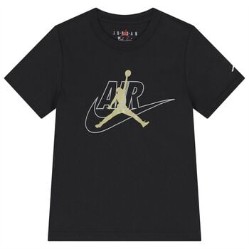Boys Black Jordan Logo T-Shirt