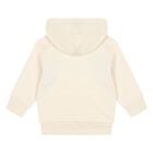 Younger Boys Beige Logo Hooded Top, 2, hi-res