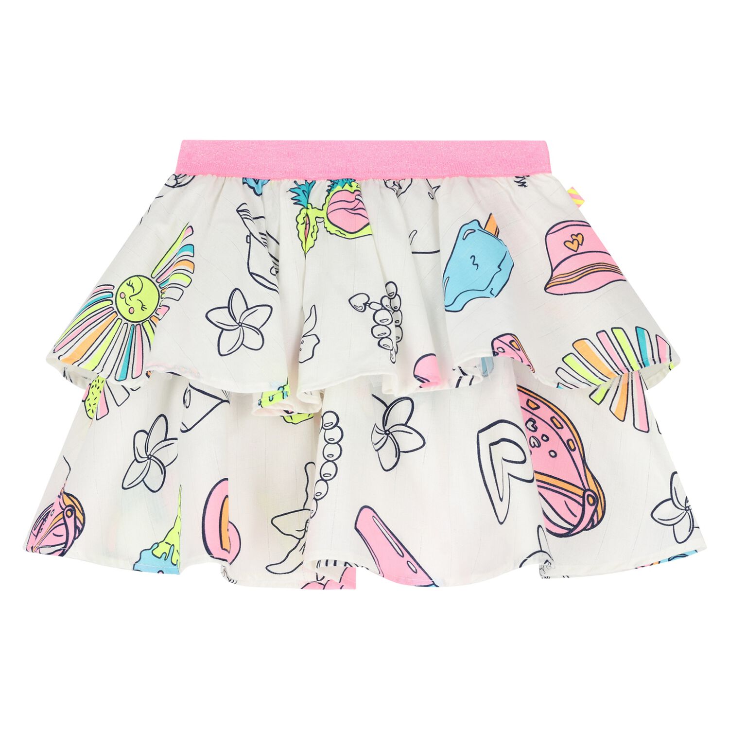 Girls White Skirt, 1, hi-res image number null