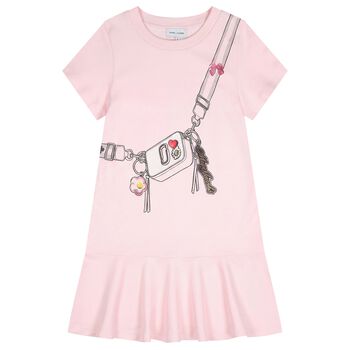 Girls Pink Bag Dress