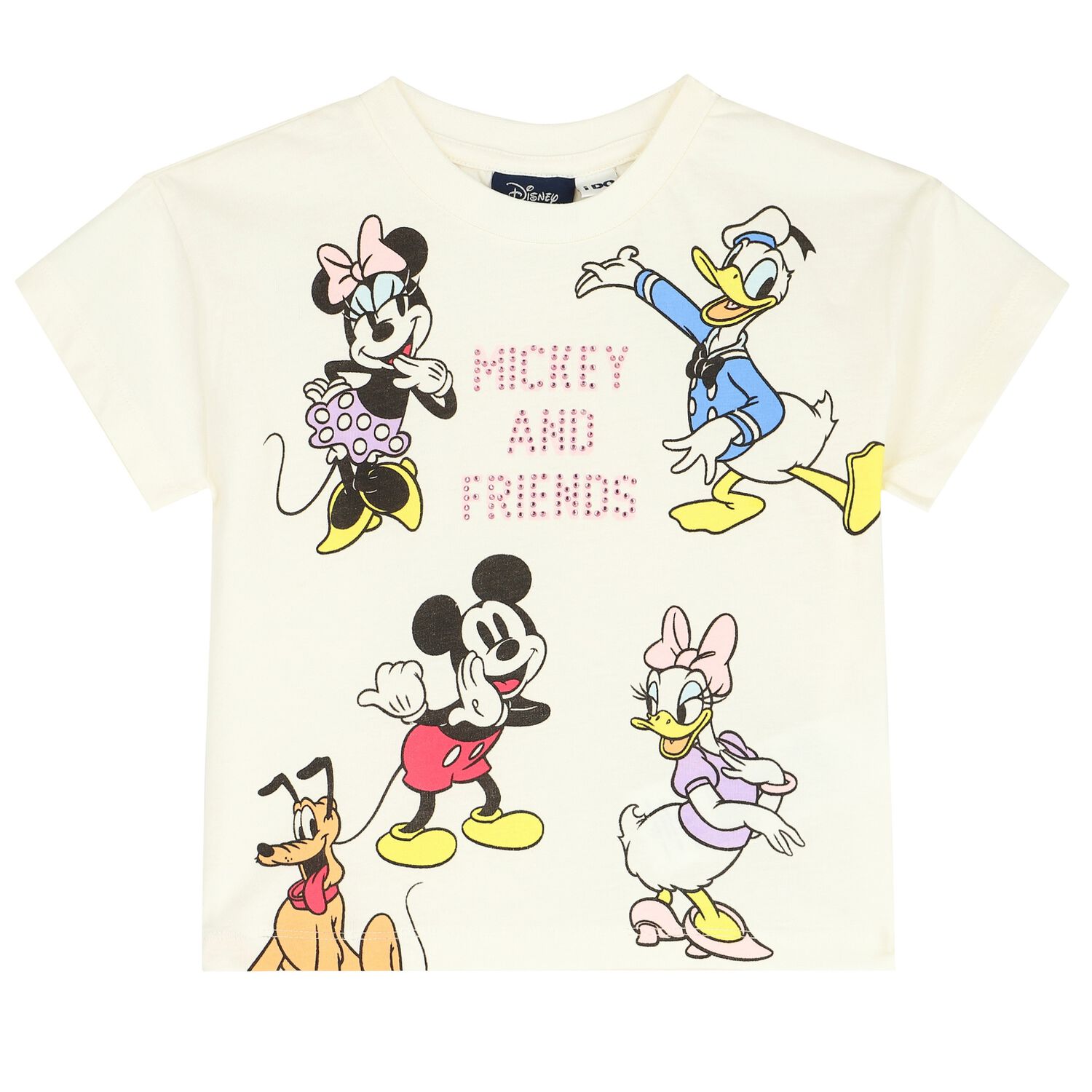 Girls Ivory Disney T-Shirt, 1, hi-res