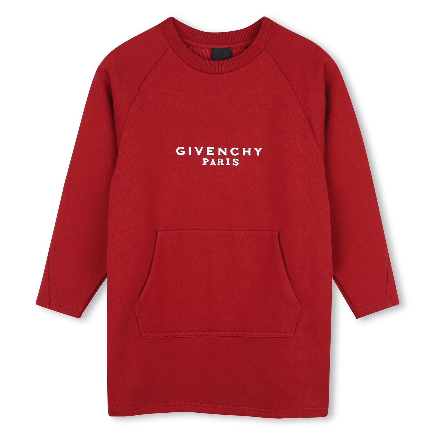 Girls Red Logo Dress, 2, hi-res