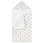 Baby Boys Blue & White Carousel & Hot Air Balloon Nest, 1, hi-res