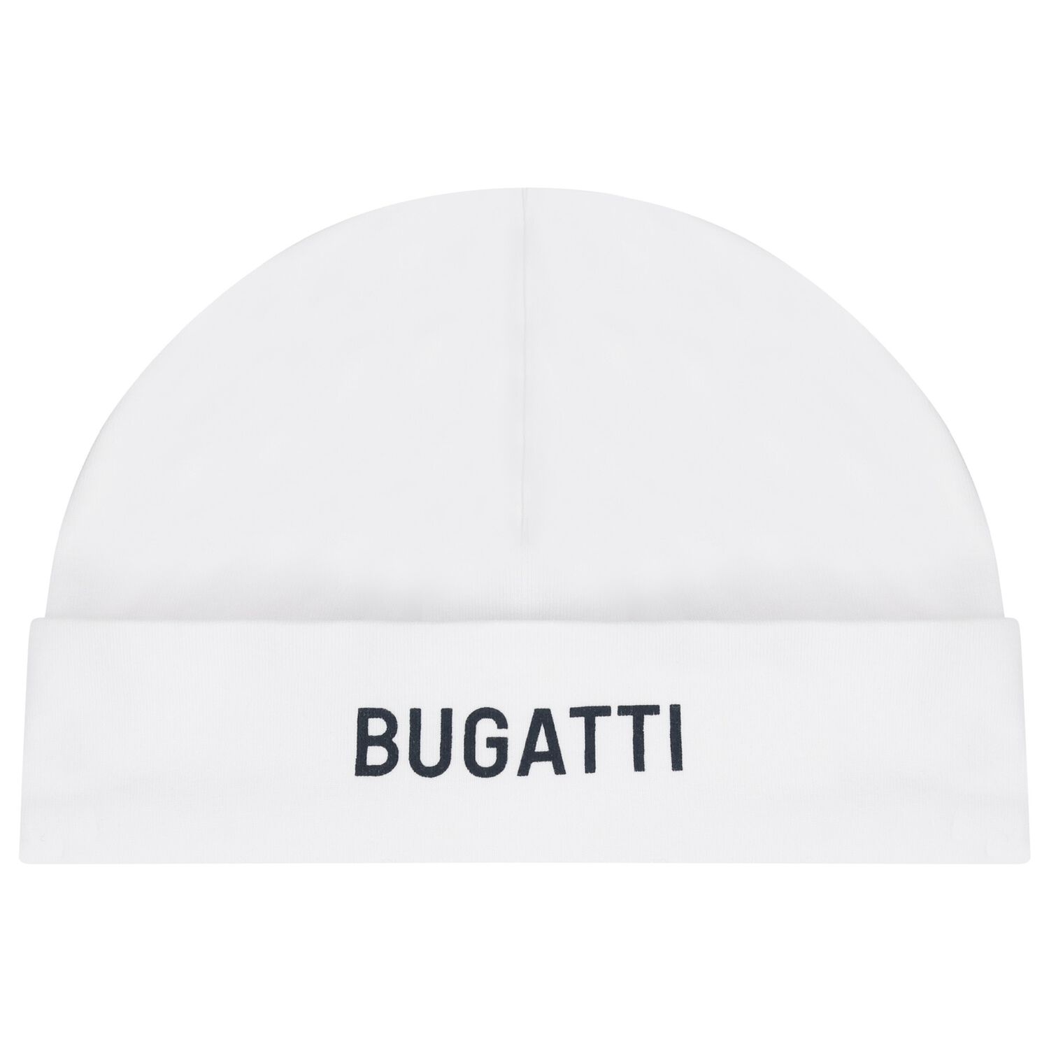 Baby Boys White Logo Hat, 1, hi-res