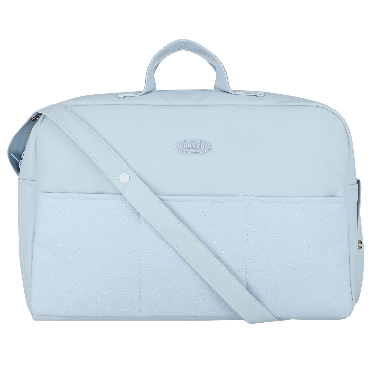 شنطة مواليد مبطنة باللون الأزرق للأطفال , 1, hi-res image number null