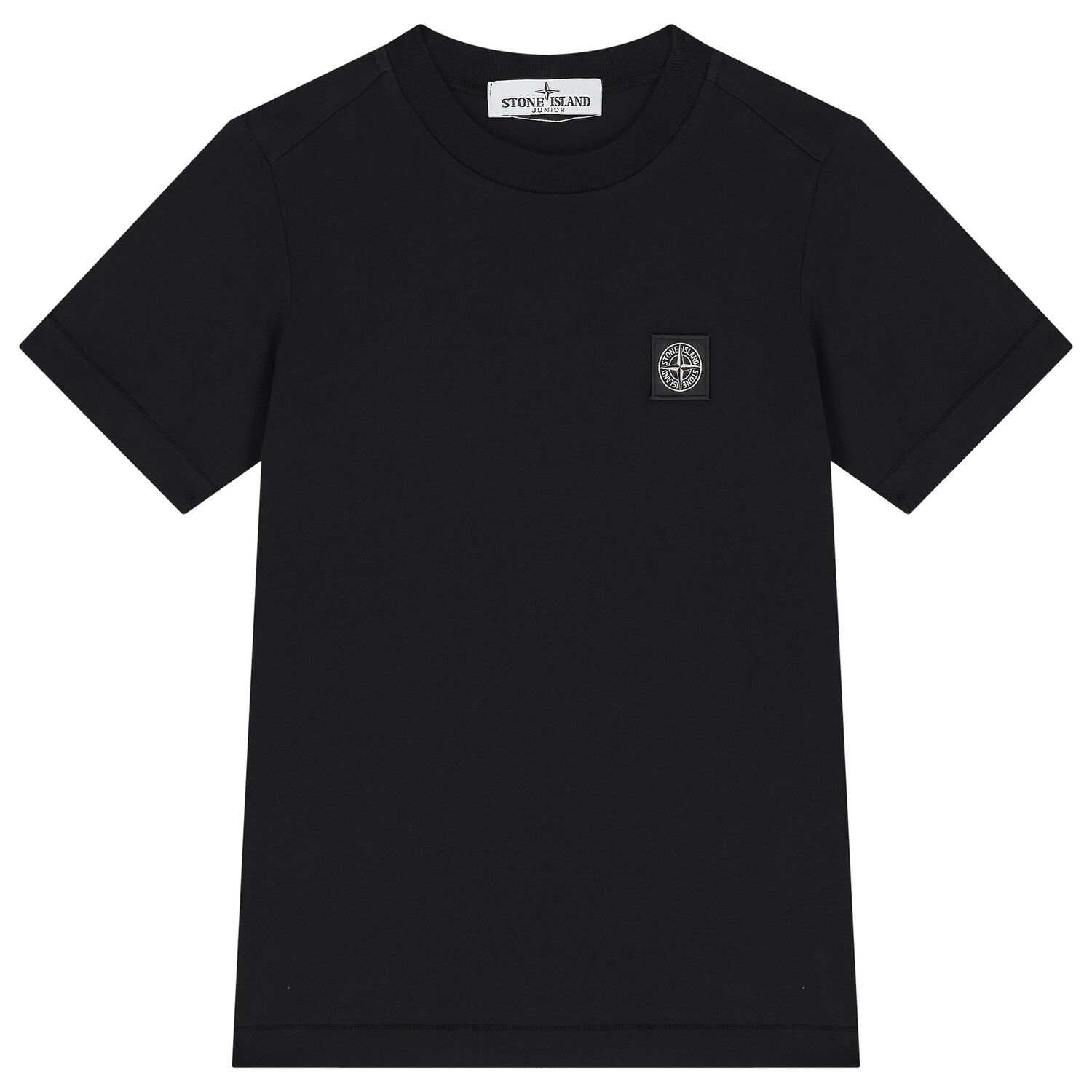 Boys Black Logo T-Shirt, 3, hi-res image number null