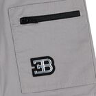 Boys Grey Logo Shorts , 1, hi-res