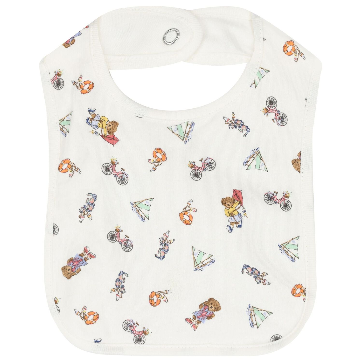 Baby Girls Ivory Teddy Bear Babygrow Gift Set, 1, hi-res