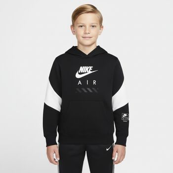 Black & White Logo Hooded Top