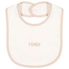 White & Beige Logo Babygrow Gift Set, 2, hi-res