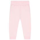 Younger Girls Pink & White Reversible Tracksuit Set, 1, hi-res