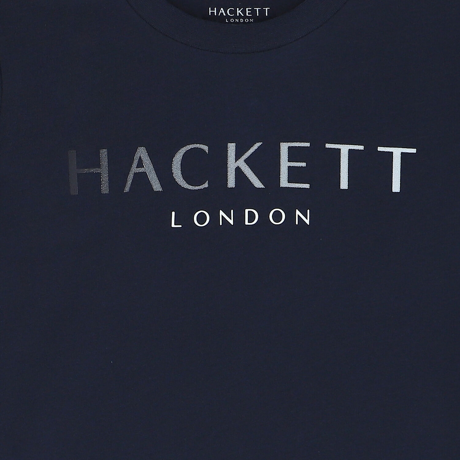 تيشيرت أولاد بالشعار باللون الكحلى, 3, hi-res