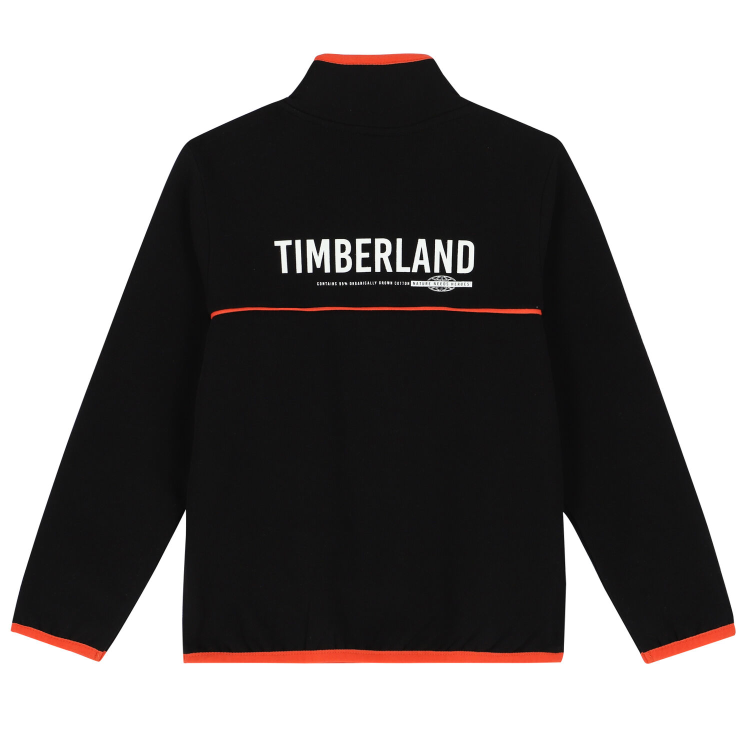 سويت شيرت بالشعار باللون الاسود للاولاد, 1, hi-res