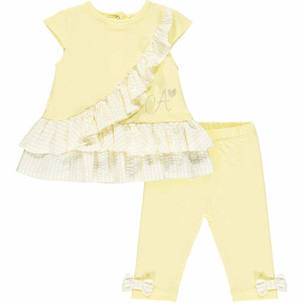 Yellow leggings baby girl outlet