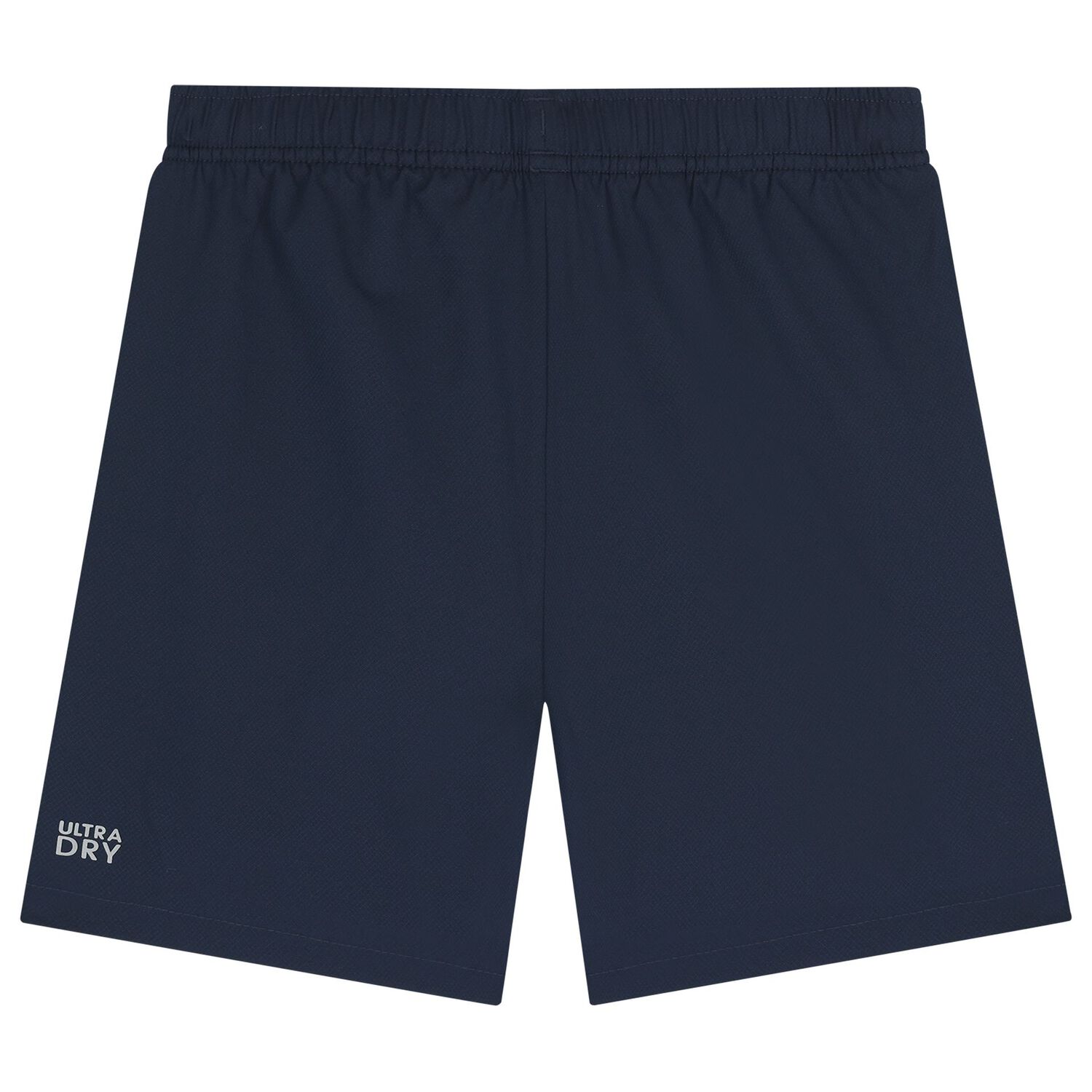 Boys Navy Blue Logo Shorts , 1, hi-res