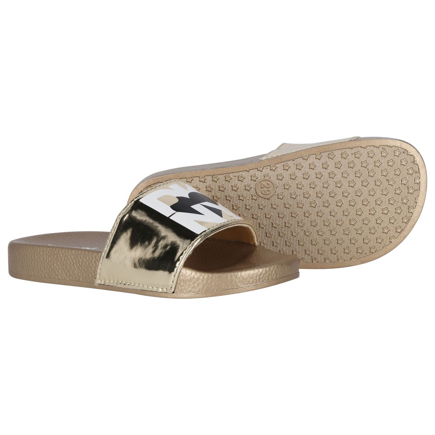 Girls Gold Logo Sliders, 1, hi-res image number null