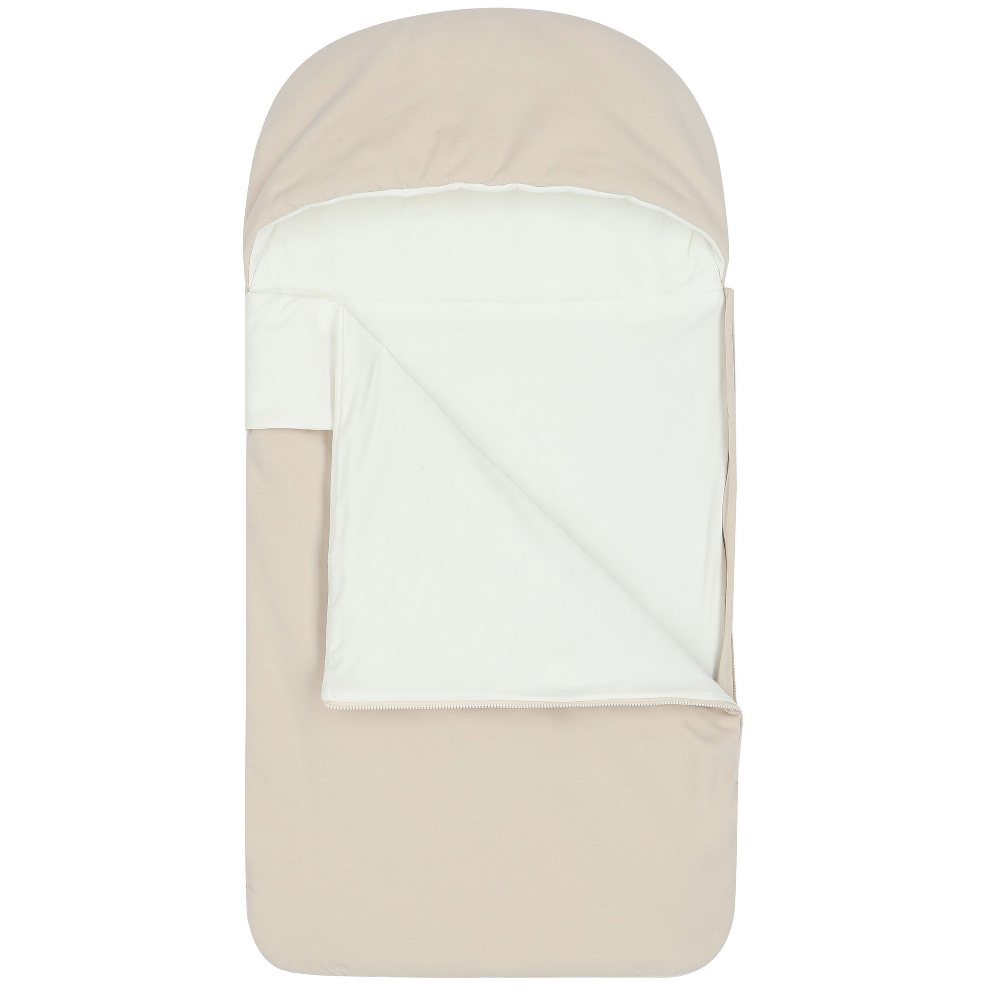 Fendi Beige Logo Baby Nest Junior Couture QA