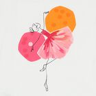 Girls White & Pink Leggings Set, 1, hi-res