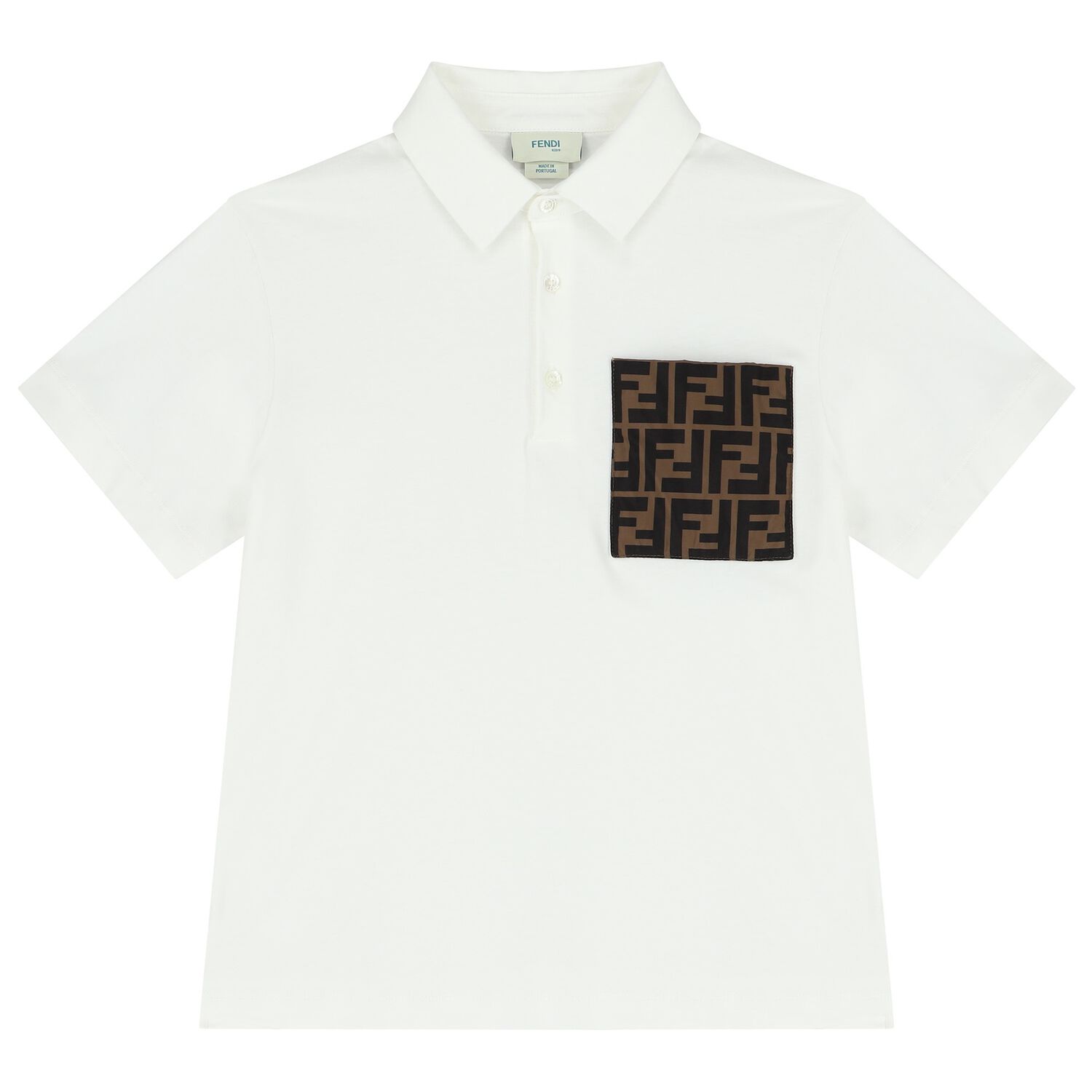 Boys Ivory Logo Polo Shirt, 1, hi-res image number null