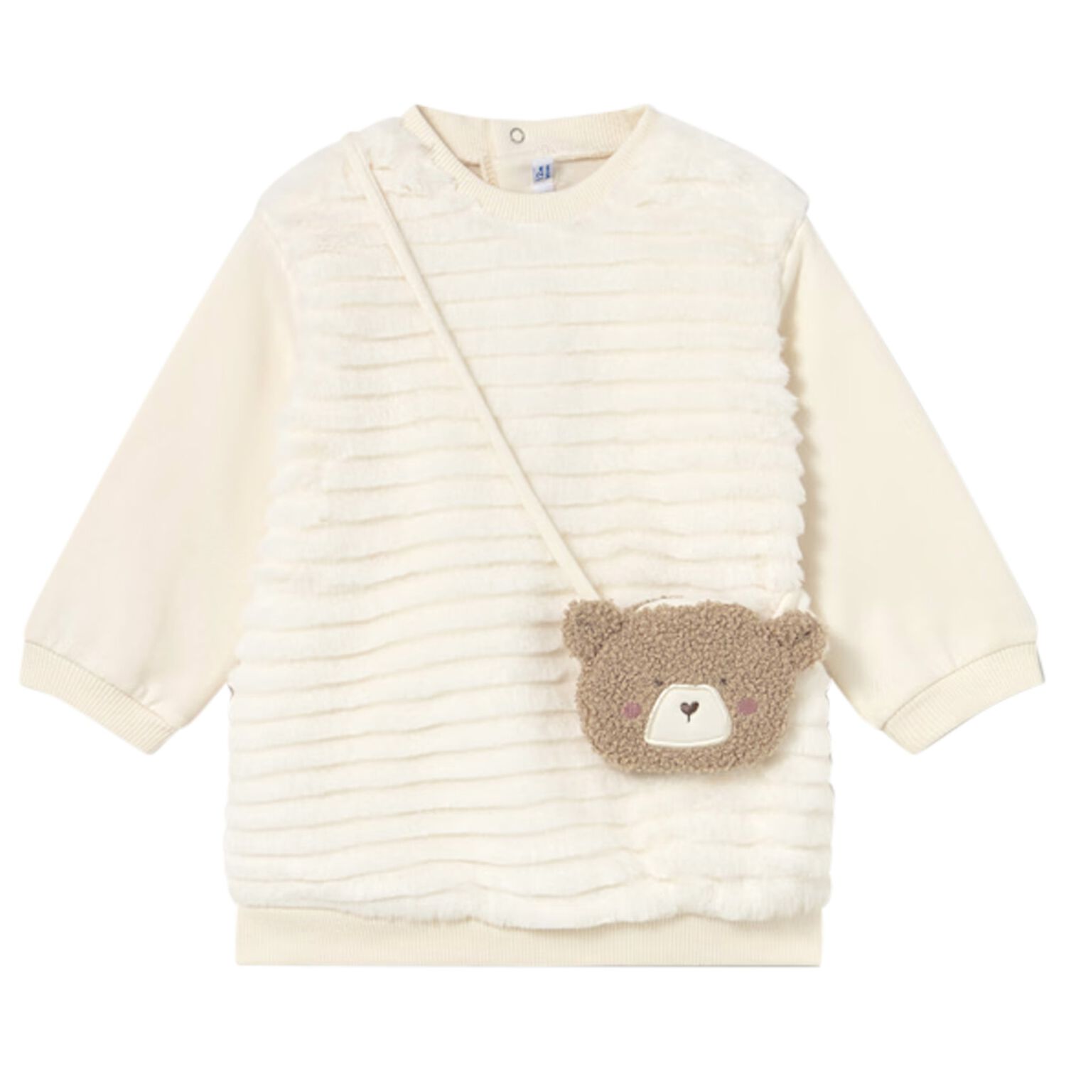 مجموعة فستان عاجية للبنات الصغيرات, 1, hi-res