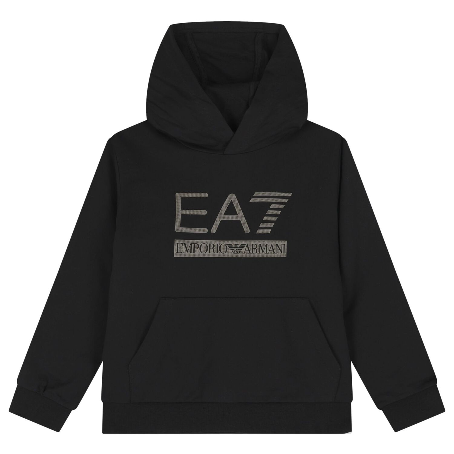 Boys Black Logo Tracksuit , 1, hi-res