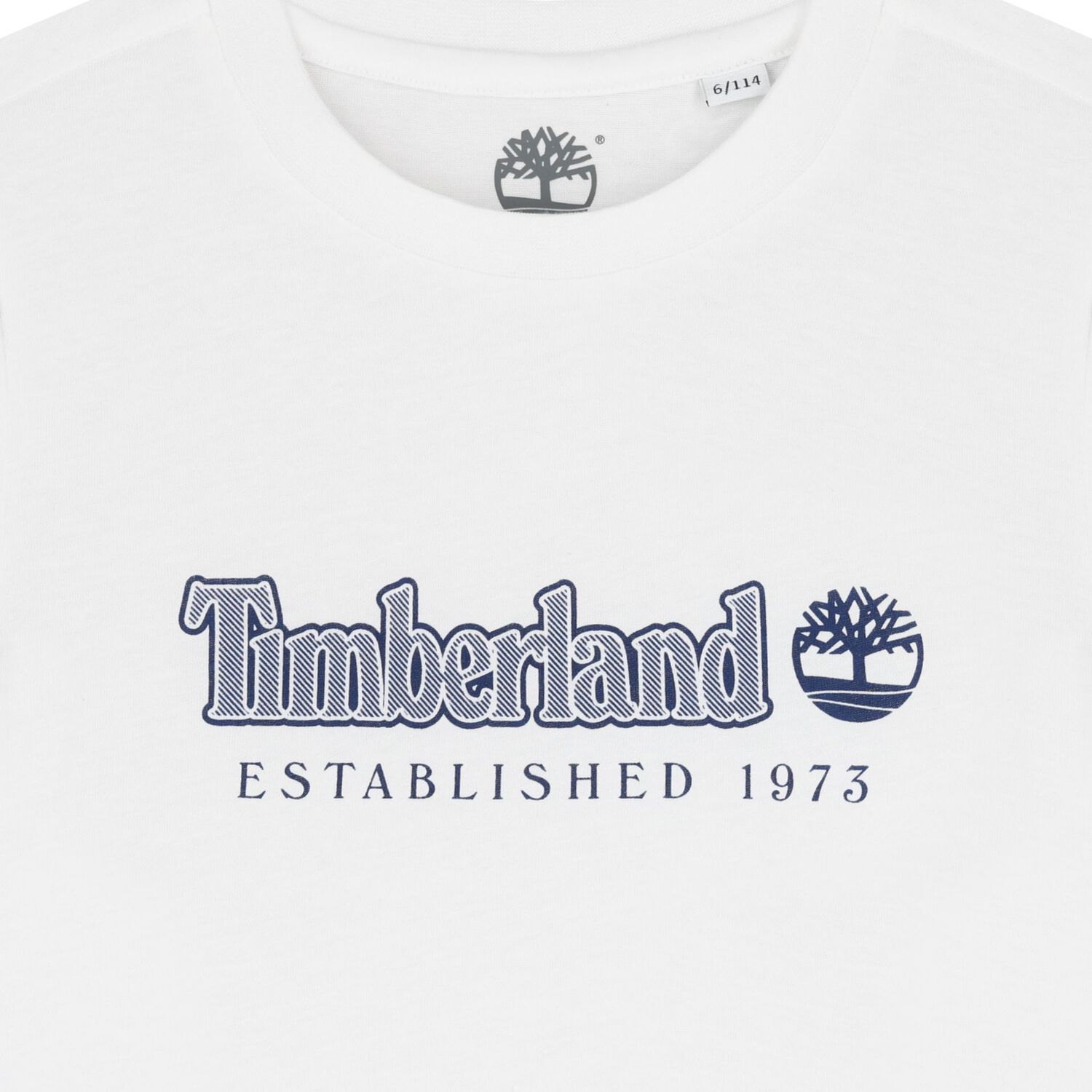 Boys White Logo T-Shirt, 4, hi-res