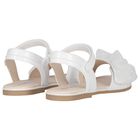 صندل تول بنات بكشكشة باللون الأبيض , 1, hi-res