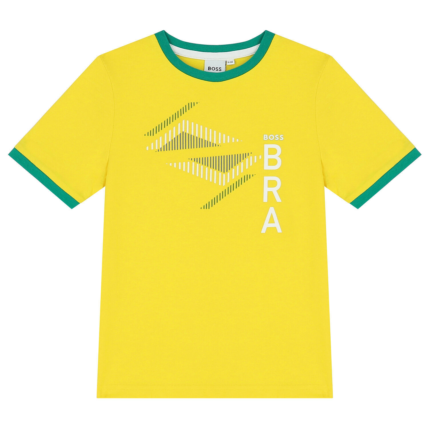 Boys Yellow Logo T-Shirt, 2, hi-res image number null