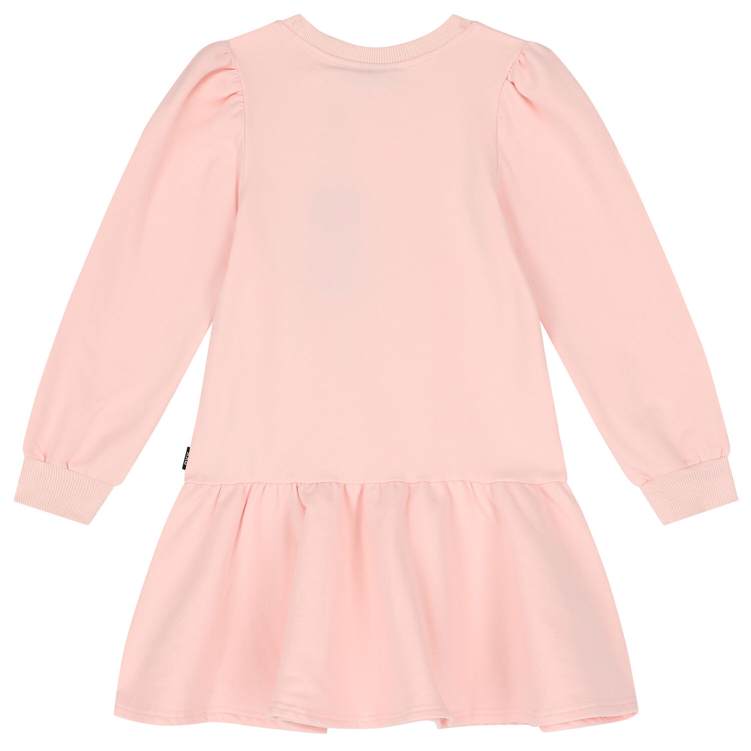 Girls Pink Teddy Bear Dress, 1, hi-res