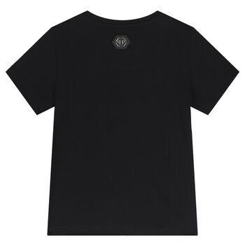 Boys Black Logo T-Shirt