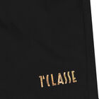 Boys Black Logo Shorts, 1, hi-res