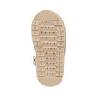 حذاء بنات من الجلد باللون الذهبي , 3, hi-res