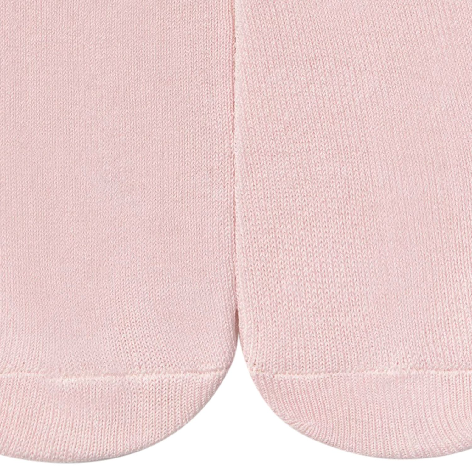 Baby Girls Pink Logo Tights, 4, hi-res image number null