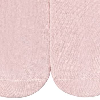 Baby Girls Pink Logo Tights