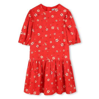 Girls Red Planet Boke Dress