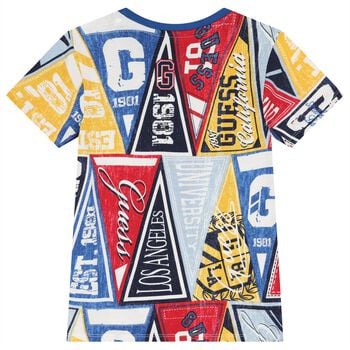 Boys Multi-Coloured Logo T-Shirt