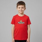 Red Teddy Bear Logo T-Shirt, 4, hi-res