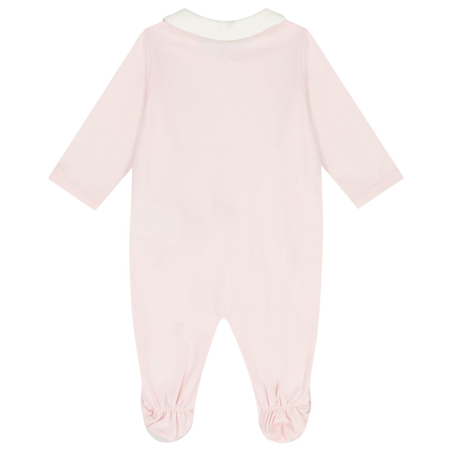 Baby Girls Pink & Ivory Logo Babygrow Gift Set , 1, hi-res